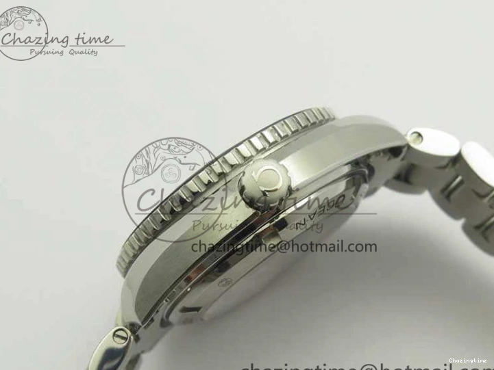 0718 Durable Planet Ocean Professional Ceramic Bezel 42mm 1:1 MK Best Edition Silver Markers On SS Bracelet A 8085